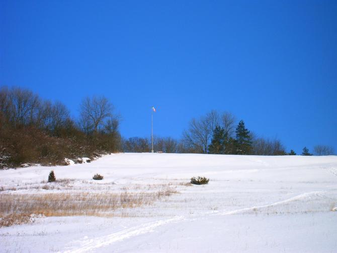 auch im winter ein sehr schöner platz zum fliegen