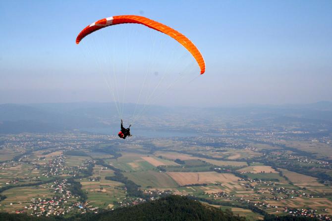 fliegen mit bronek korzec macht einfach spaß, oststartplatz skrzyczne