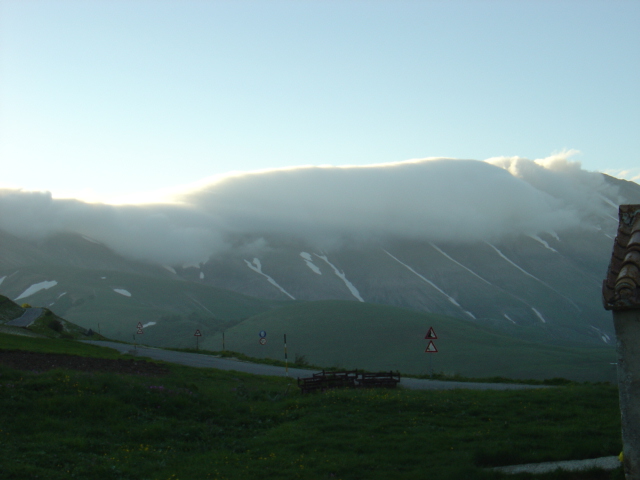 Monte Vetore im Lee!