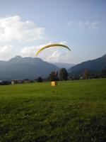 Paragliding Fluggebiet ,,Landeplatz "Fliegerbar" mit Punktlandewürfel!