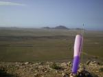 Paragliding Fluggebiet Europa » Spanien » Kanarische Inseln,Lanzarote - Famara,...ein weiterer Sartplatz ist etwas weiter vorne, ist etwas niedriger...18.2.08