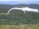 Paragliding Fluggebiet ,,Flüge über der Wildnis Lapplands sind wohl der Traum schlechthin. Infos erhaltet Ihr bei www.lappland-abenteuer.de