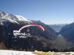 Paragliding Fluggebiet Europa » Schweiz » Graubünden,Varuna,Start und Startplatz bei Varuna